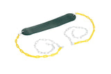 NNEDSZ Pack Swings Seats Heavy Duty 66 Chain Plastic Coated Playground Swing