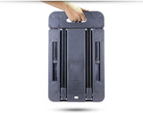 NNEDSZ Hand Flatbed Trolley Cart 6 x 360 Degree Rotating Wheels with Maximum Load 200Kg