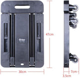 NNEDSZ Hand Flatbed Trolley Cart 6 x 360 Degree Rotating Wheels with Maximum Load 200Kg