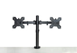 NNEDSZ LCD Monitor Desk Mount Stand Adjustable Fits 2 Screens Up To 27