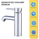 NNEDSZ Mixer Tap Faucet -Kitchen Laundry Bathroom Sink