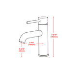 NNEDSZ Mixer Tap Faucet -Kitchen Laundry Bathroom Sink