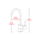 NNEDSZ Mixer Tap Faucet -Kitchen Laundry Bathroom Sink