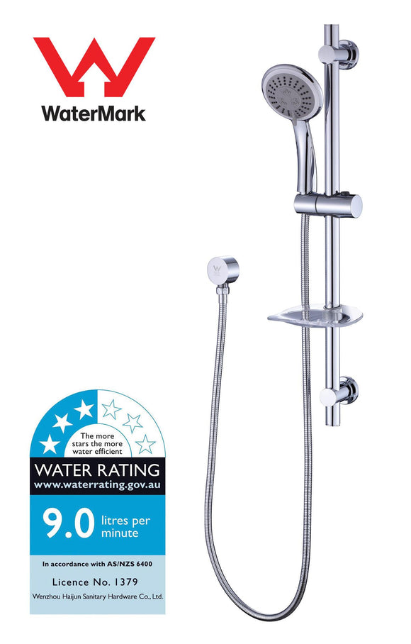 NNEDSZ Held Shower Rail Soap Dish Bathroom Set