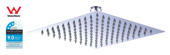 NNEDSZ Shower Head Square 304SS Polished Chrome Finish