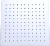 NNEDSZ Shower Head Square 304SS Polished Chrome Finish