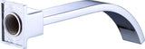 NNEDSZ Bath Spout Polished Chrome Finish