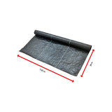 NNEDSZ Heavy Duty Weed Control PP Woven Fabric Weed Mat Gardening Plant 1.83m x 30m