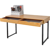 NNEDSZ Wood Computer Desk PC Laptop Table Gaming Desk Home Office Study Furniture