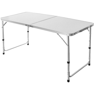 NNEDSZ Aluminium Folding Table 120cm Portable Indoor Outdoor Picnic Party Camping Tables