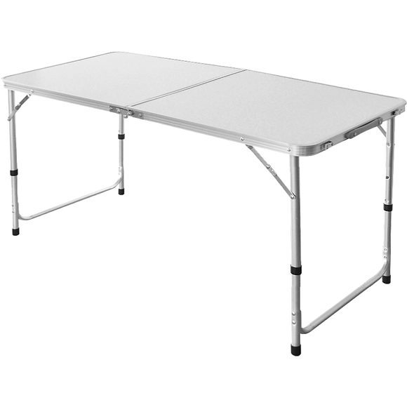 NNEDSZ Aluminium Folding Table 120cm Portable Indoor Outdoor Picnic Party Camping Tables
