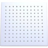 NNEDSZ 300mm Shower Head Square 304SS Polished Chrome Finish