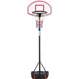 NNEDSZ Basketball Ring Hoop Height Adjustable Portable Set