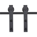 NNEDSZ 1.8m Sliding Barn Door Hardware Heavy Duty Sturdy Kit