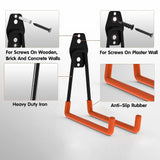 NNEDSZ 12-Pack Wall Mount Garage Hooks Tool Storage Workshop Organiser Heavy Duty Steel