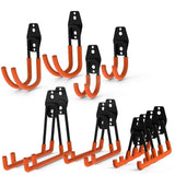 NNEDSZ 12-Pack Wall Mount Garage Hooks Tool Storage Workshop Organiser Heavy Duty Steel