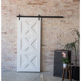 NNEDSZ 1.8m Sliding Barn Door Hardware