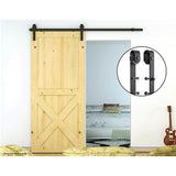 NNEDSZ 1.8m Sliding Barn Door Hardware