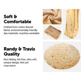 NNEDSZ Tortilla Blanket Burrito 180cm Blanket Throw Rug