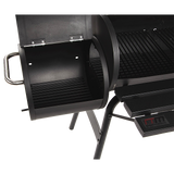 NNEDSZ BBQ Smoker Charcoal Grill Roaster Portable Outdoor Camping Barbecue 2in1