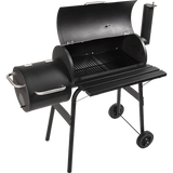 NNEDSZ BBQ Smoker Charcoal Grill Roaster Portable Outdoor Camping Barbecue 2in1