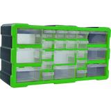 NNEDSZ 22 Multi Drawer Parts Storage Cabinet Unit Organiser Home Garage Tool Box
