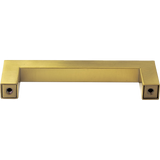 NNEDSZ 15x Brushed Brass Drawer Pulls Kitchen Cabinet Handles - Gold Finish 96mm