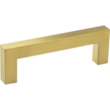 NNEDSZ 15x Brushed Brass Drawer Pulls Kitchen Cabinet Handles - Gold Finish 96mm