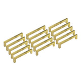 NNEDSZ 15x Brushed Brass Drawer Pulls Kitchen Cabinet Handles - Gold Finish 256mm