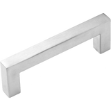 NNEDSZ Brushed Nickel Stainless Steel Kitchen Cabinet Square Drawer Pull Door Handles 15-Pack