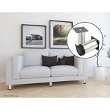 NNEDSZ 4 x 10cm Adjustable Round Cupboard Table Sofa Bed Feet Furniture Leg