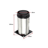 NNEDSZ 4 x 10cm Adjustable Round Cupboard Table Sofa Bed Feet Furniture Leg