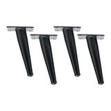 NNEDSZ 4 x 15cm Metal Furniture Legs Mid Century Retro Scandinavian Danish Sofa Feet