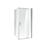NNEDSZ Shower Screen 900x700x1900mm Framed Safety Glass Pivot Door By Della Francesca