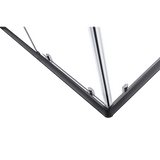 NNEDSZ 800 x 1000mm Sliding Door Nano Safety Glass Shower Screen By Della Francesca