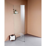 NNEDSZ 700 x 2000mm Frameless 10mm Safety Glass Shower Screen