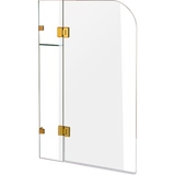 NNEDSZ 900 x 1450mm Frameless Bath Panel 10mm Glass Shower Screen By Della Francesca