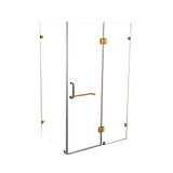 NNEDSZ 1100 x 900mm Frameless 10mm Glass Shower Screen By Della Francesca