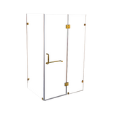 NNEDSZ 1200 x 900mm Frameless 10mm Glass Shower Screen By Della Francesca