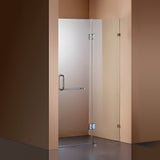NNEDSZ 90 x 200cm Wall to Wall Frameless Shower Screen 10mm Glass By Della Francesca