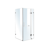 NNEDSZ 1000 x 800mm Frameless 10mm Glass Shower Screen By Della Francesca