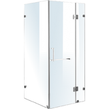 NNEDSZ 1000 x 900mm Frameless 10mm Glass Shower Screen By Della Francesca