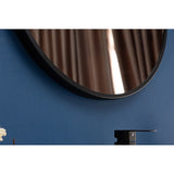NNEDSZ 90cm Round Wall Mirror Bathroom Makeup Mirror by Della Francesca