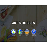 NNEDSZ Embroidery Starter Kit Cross Stitch Kit DIY Hand Craft Stitch 50 Color Kit