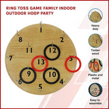 NNEDSZ Ring Toss Game Family Indoor Outdoor Hoop Party
