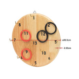 NNEDSZ Ring Toss Game Family Indoor Outdoor Hoop Party