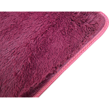 NNEDSZ 200x140cm Floor Rugs Large Shaggy Rug Area Carpet Bedroom Living Room Mat - Burgundy