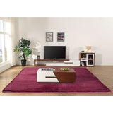 NNEDSZ 230x200cm Floor Rugs Large Shaggy Rug Area Carpet Bedroom Living Room Mat - Burgundy