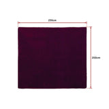 NNEDSZ 230x200cm Floor Rugs Large Shaggy Rug Area Carpet Bedroom Living Room Mat - Burgundy