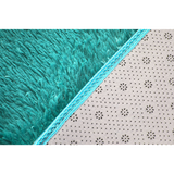 NNEDSZ 200x140cm Floor Rugs Large Shaggy Rug Area Carpet Bedroom Living Room Mat - Turquoise